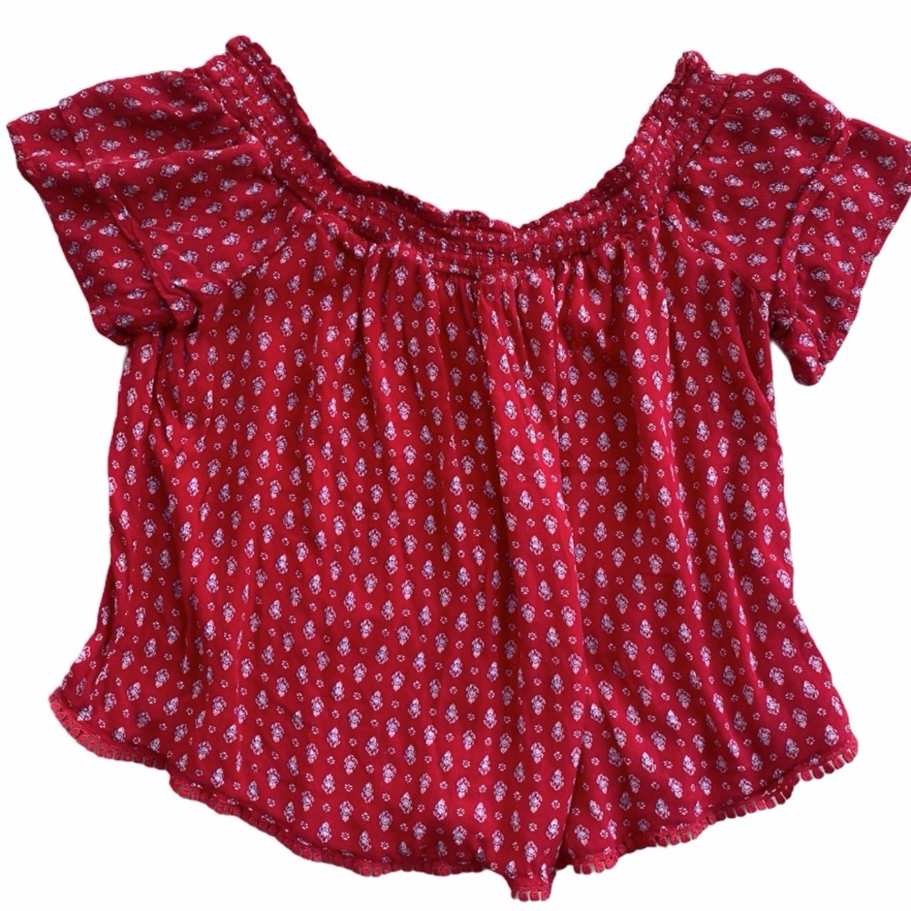 REWIND Floral Blouse Top